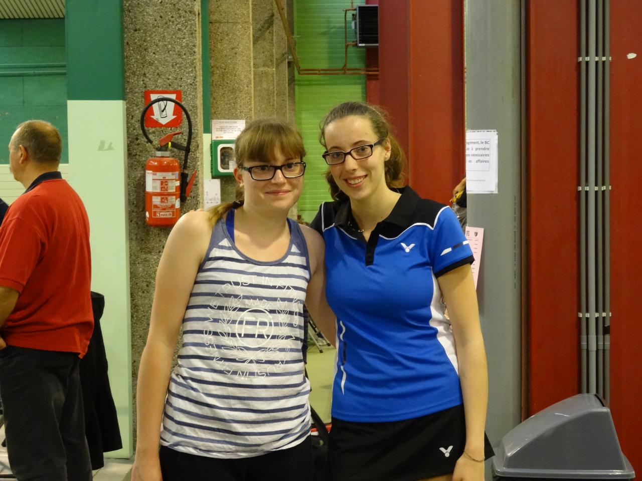 Aurélie et Justine F.